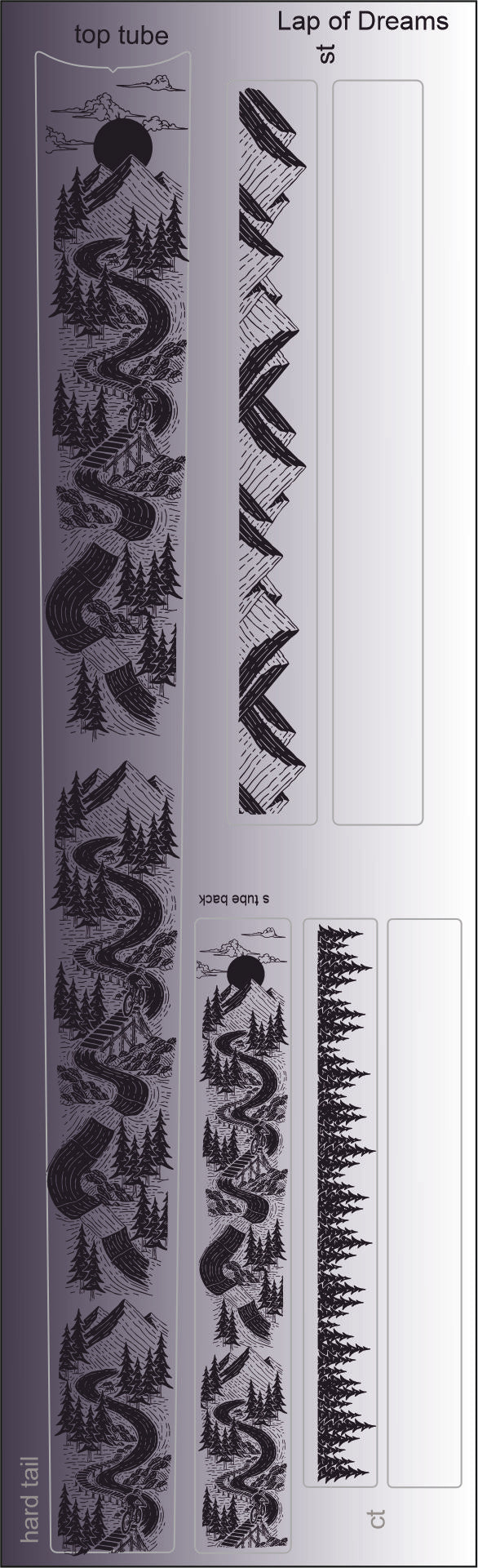 FRAME ART - Lap of Dreams By Ollie Smither