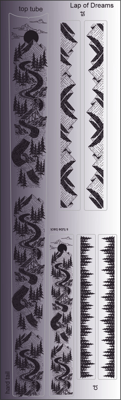FRAME ART - Lap of Dreams By Ollie Smither