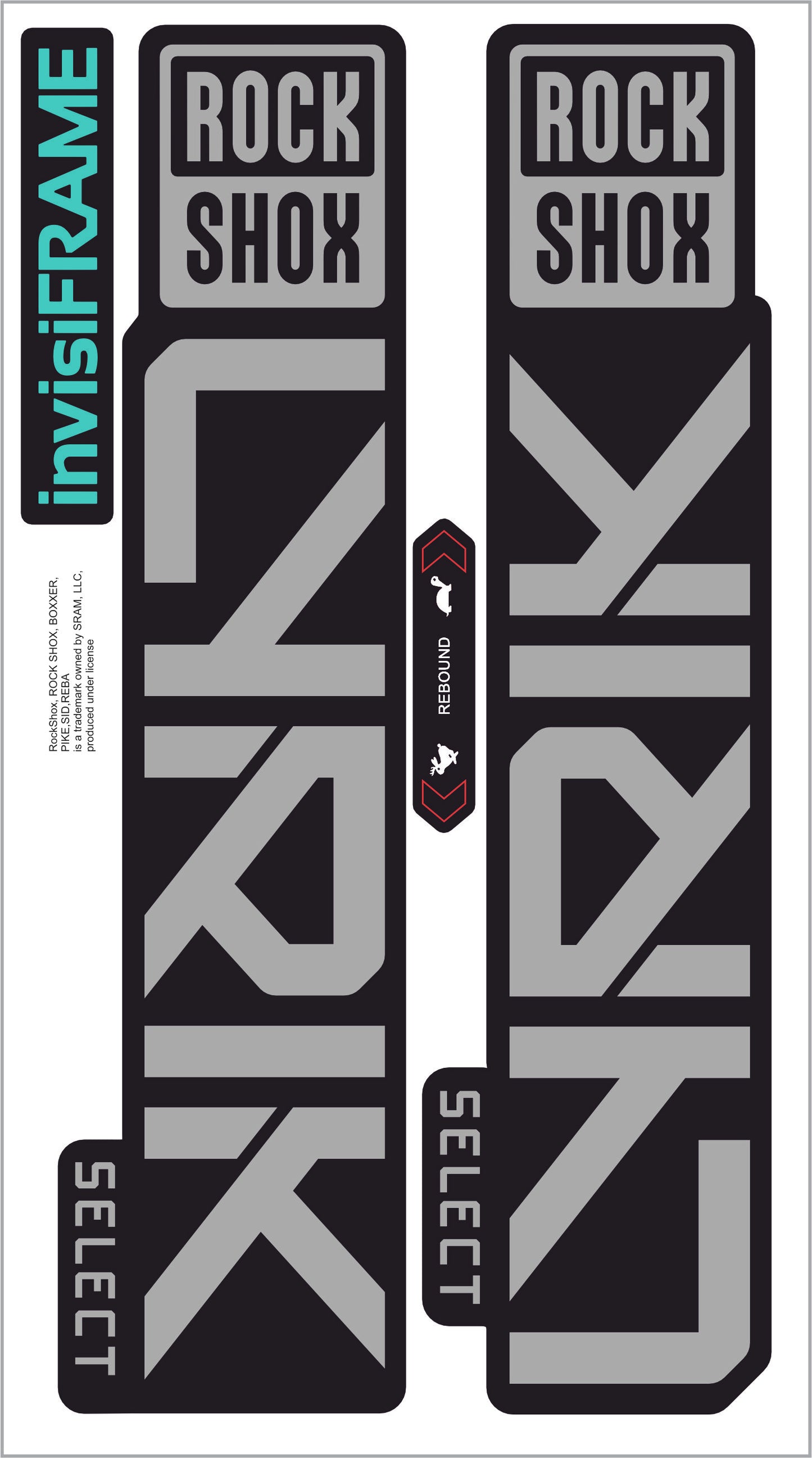 Rock Shox Lyrik Select 2026 Decals