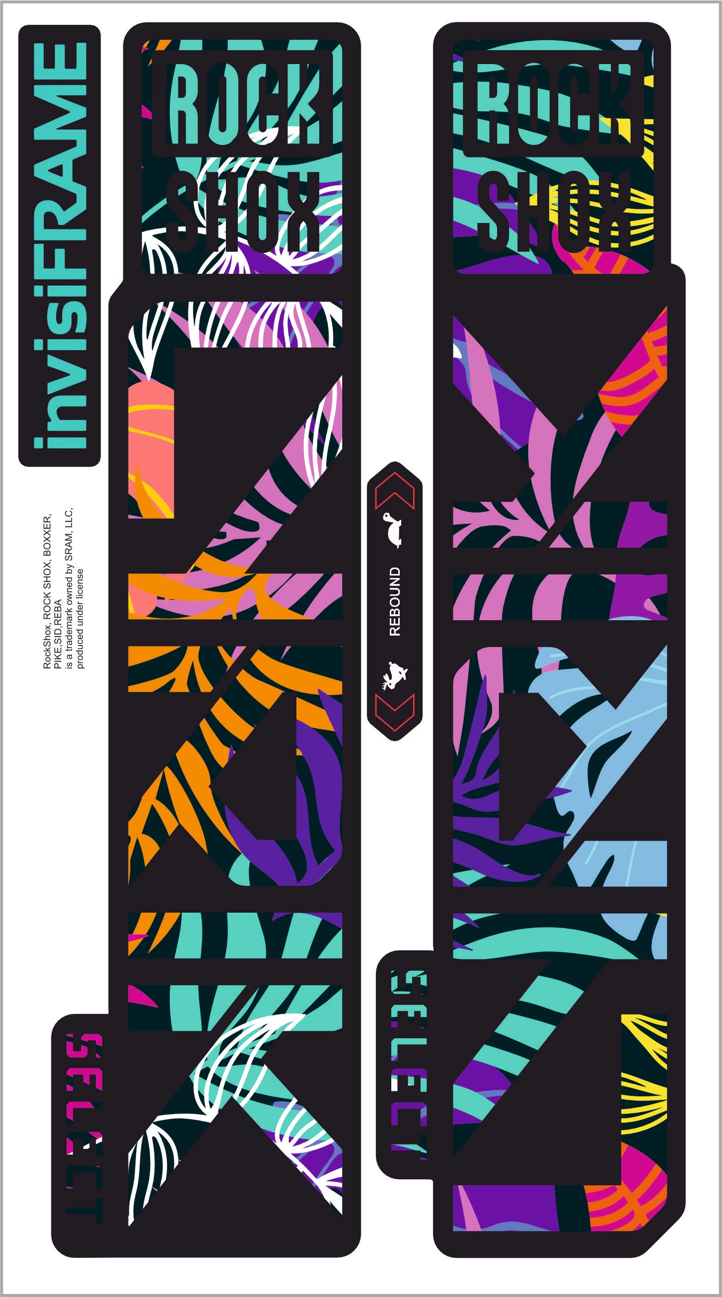 Rock Shox Lyrik Select 2026 Decals