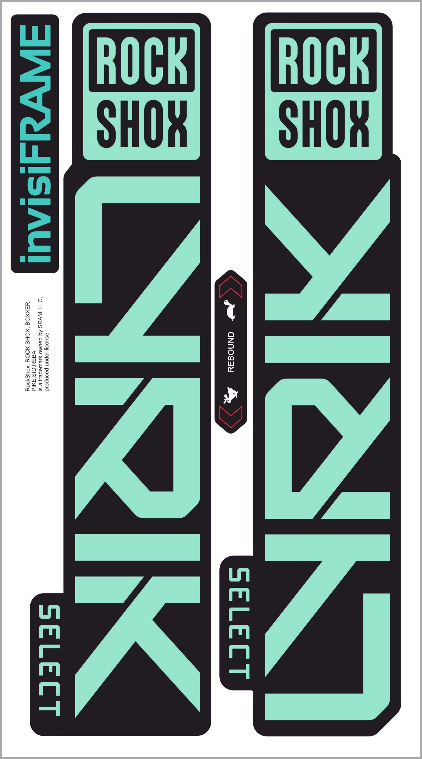 Rock Shox Lyrik Select 2026 Decals