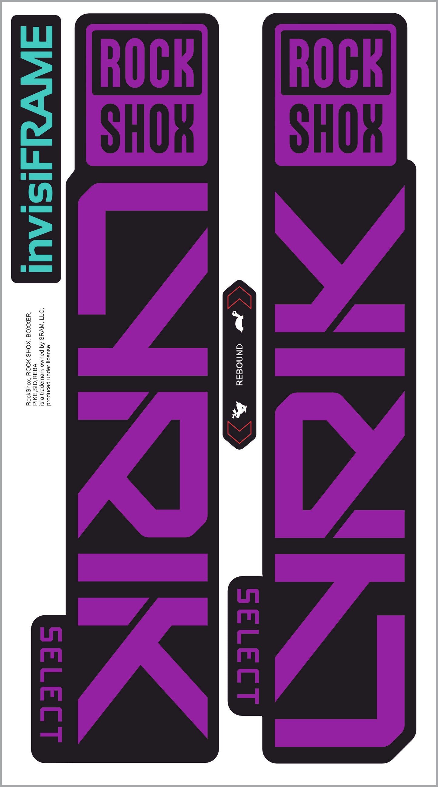 Rock Shox Lyrik Select 2026 Decals