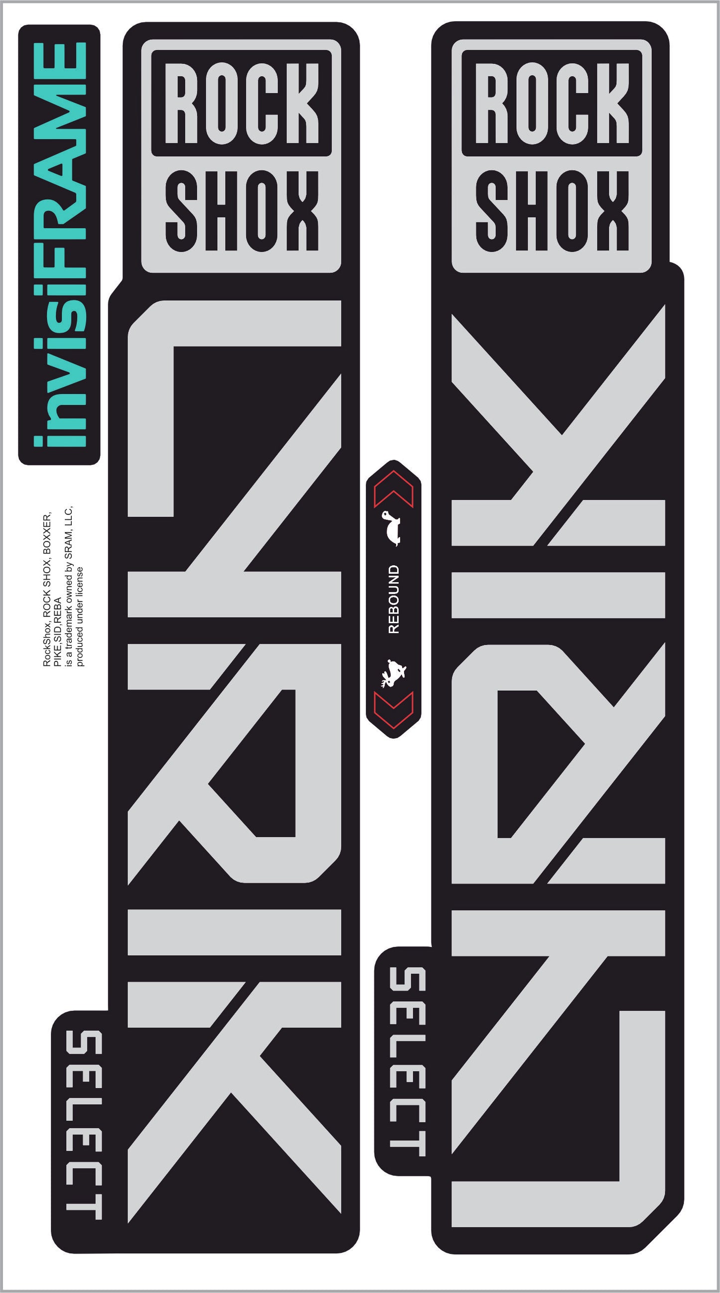 Rock Shox Lyrik Select 2026 Decals