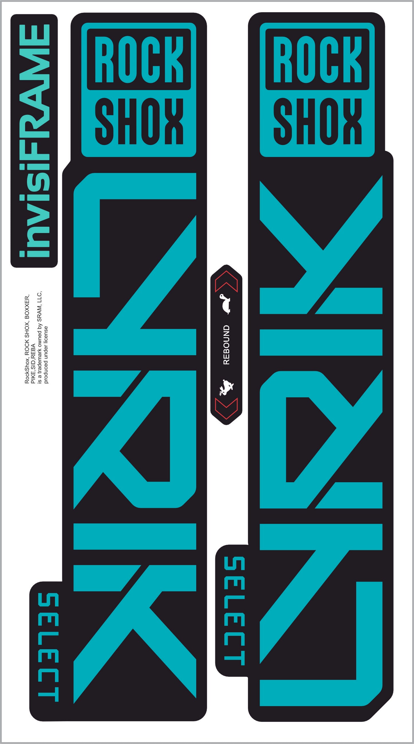 Rock Shox Lyrik Select 2026 Decals