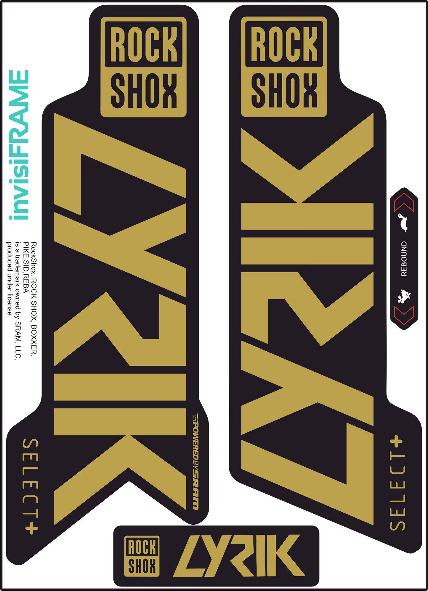 Rock Shox Lyrik Select + 2020 Decals