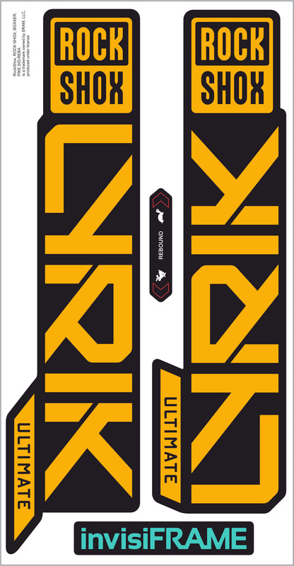 Rock Shox Lyrik Ultimate 2026 Decals