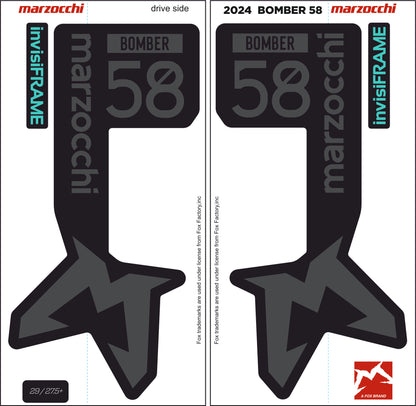 Marzocchi Bomber 58 2024 Decals