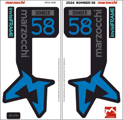 Marzocchi Bomber 58 2024 Decals