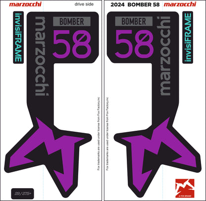 Marzocchi Bomber 58 2024 Decals
