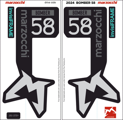 Marzocchi Bomber 58 2024 Decals
