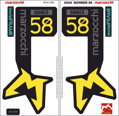 Marzocchi Bomber 58 2024 Decals