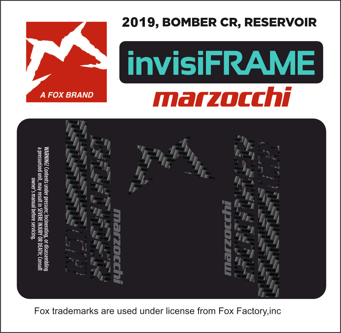 Marzocchi Bomber CR 2019 Decals