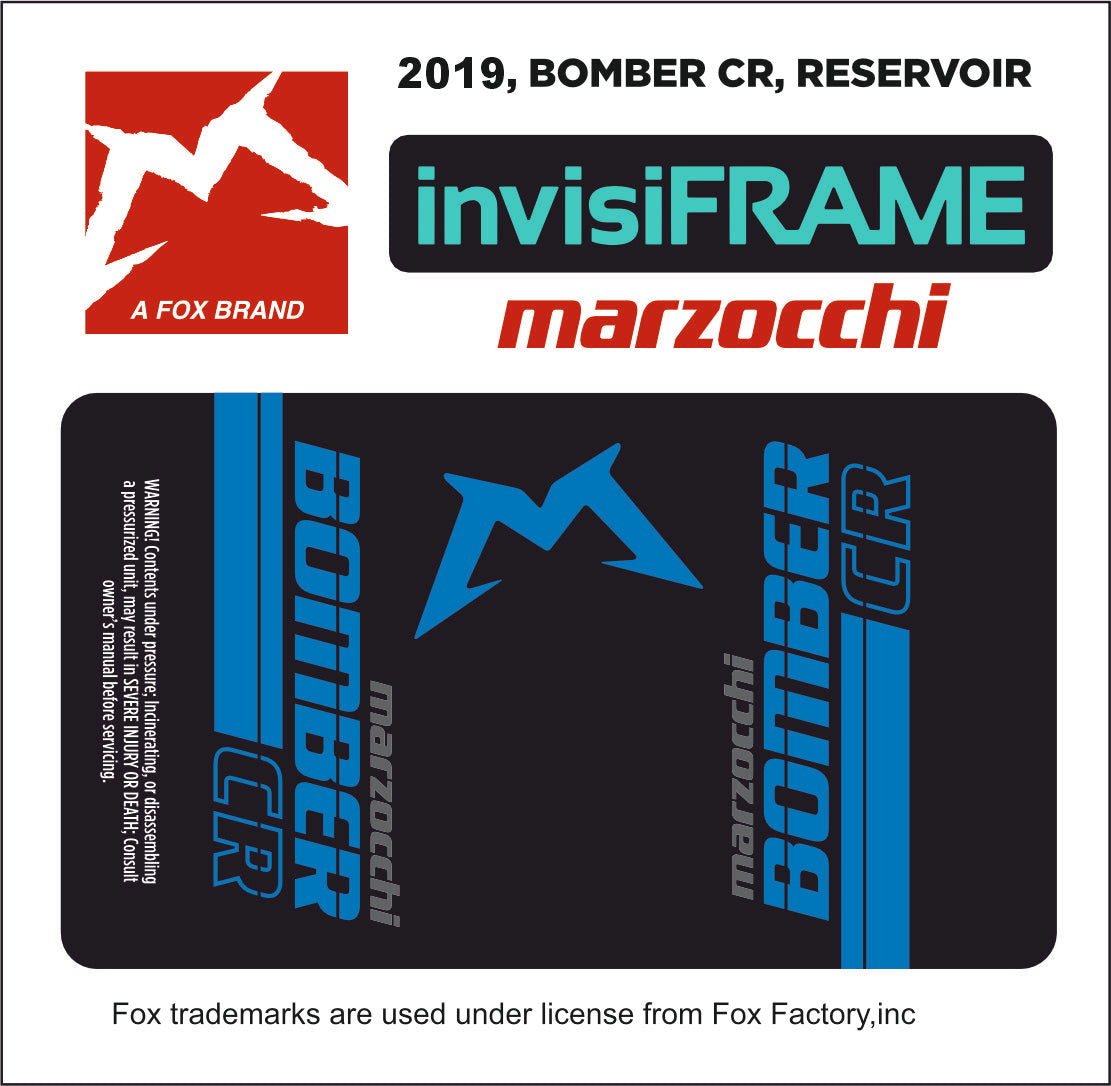 Marzocchi Bomber CR 2019 Decals