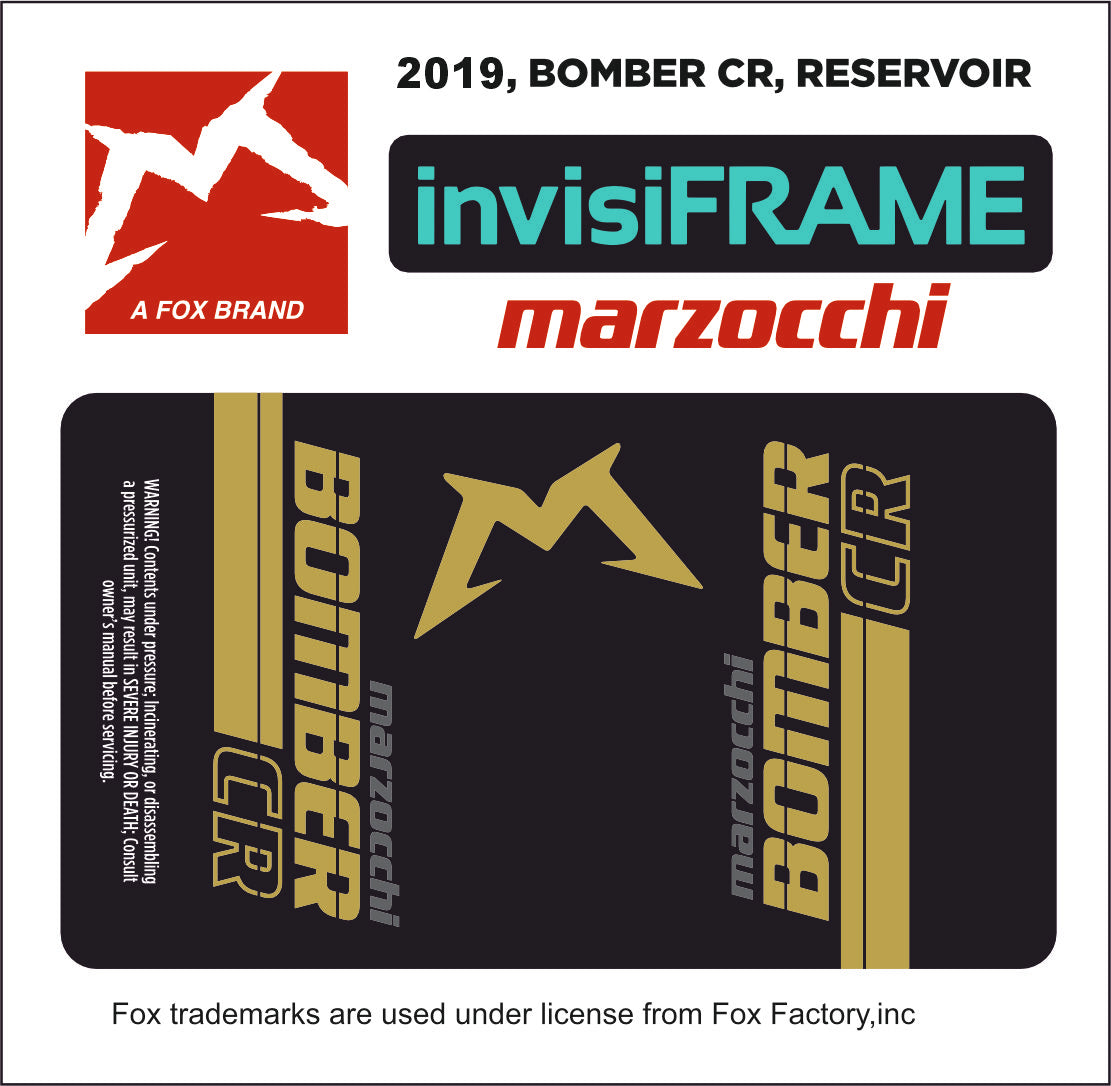Marzocchi Bomber CR 2019 Decals