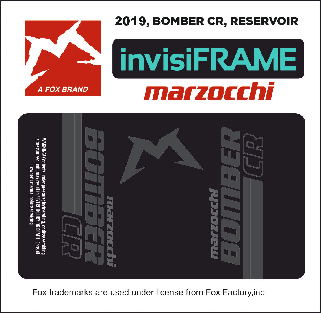 Marzocchi Bomber CR 2019 Decals