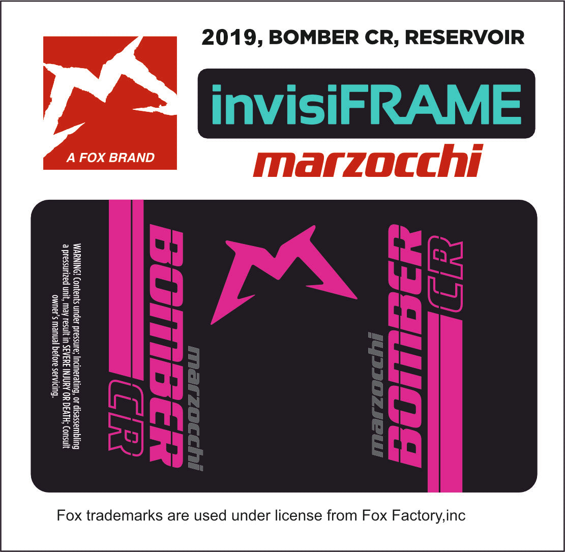 Marzocchi Bomber CR 2019 Decals