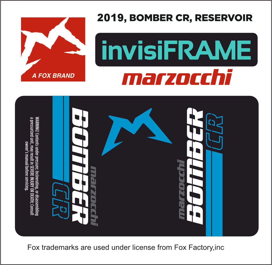 Marzocchi Bomber CR 2019 Decals