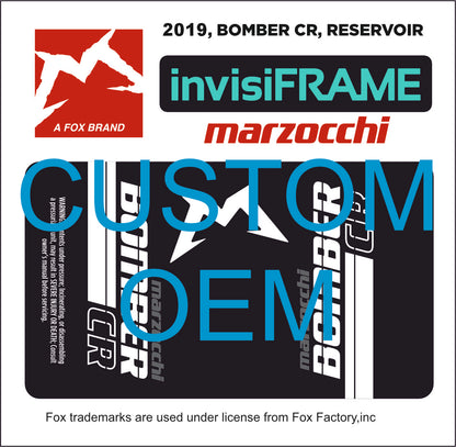 Marzocchi Bomber CR 2019 Decals