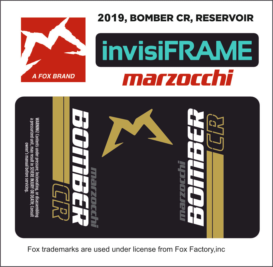 Marzocchi Bomber CR 2019 Decals