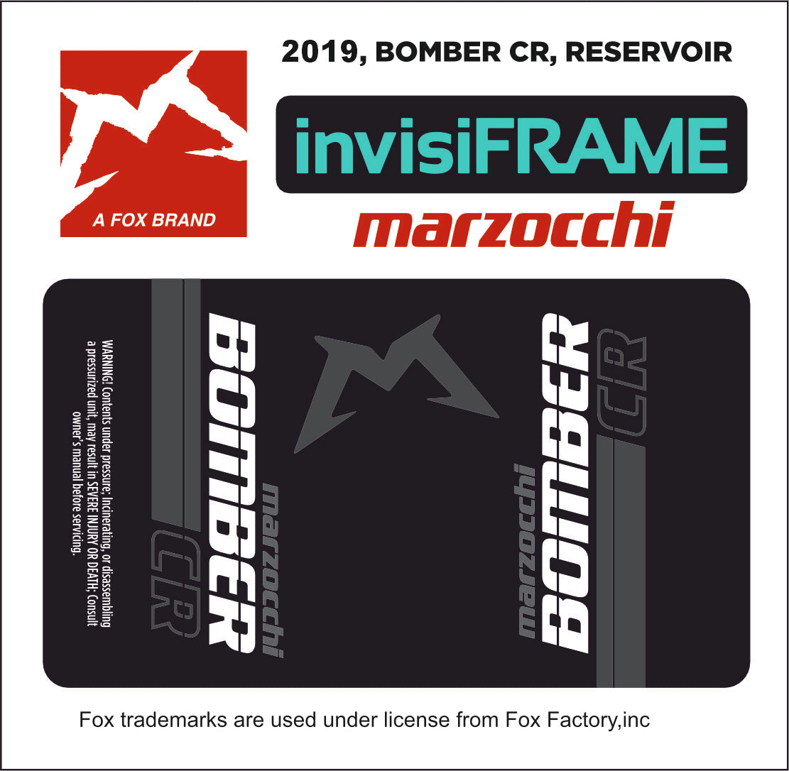 Marzocchi Bomber CR 2019 Decals