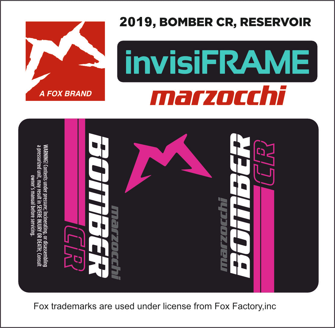 Marzocchi Bomber CR 2019 Decals