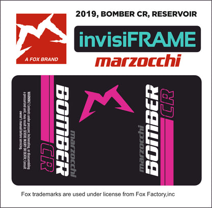 Marzocchi Bomber CR 2019 Decals