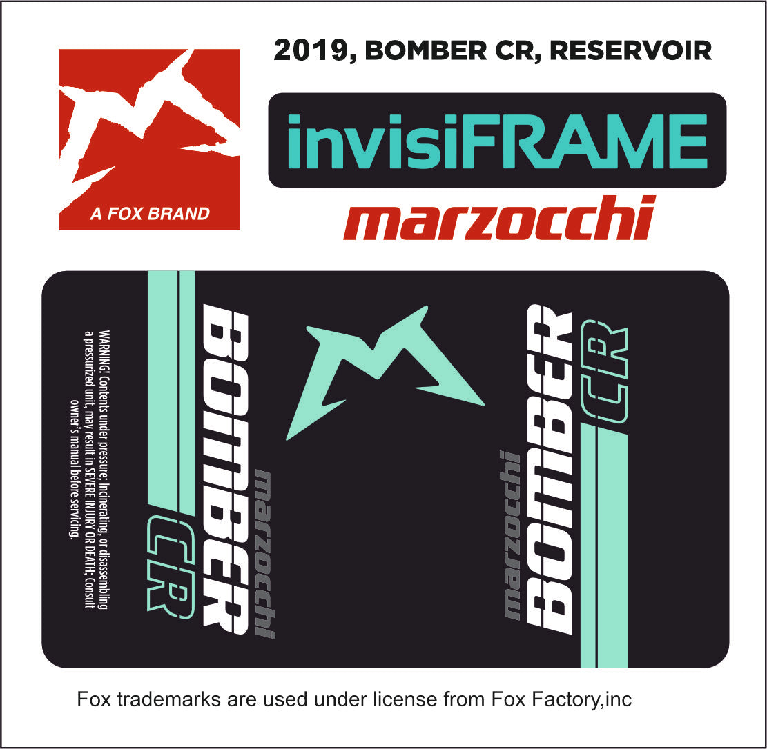 Marzocchi Bomber CR 2019 Decals