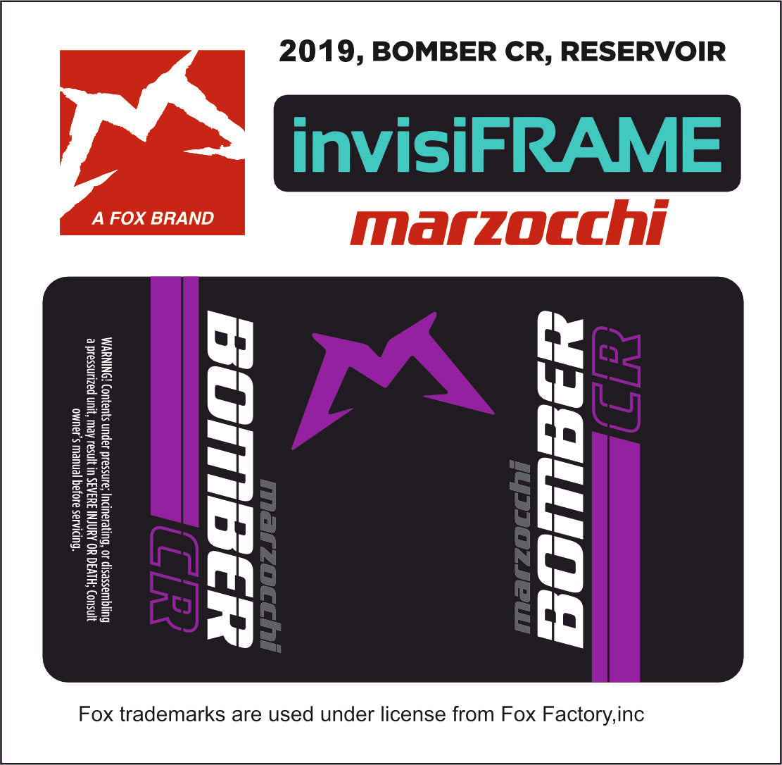 Marzocchi Bomber CR 2019 Decals