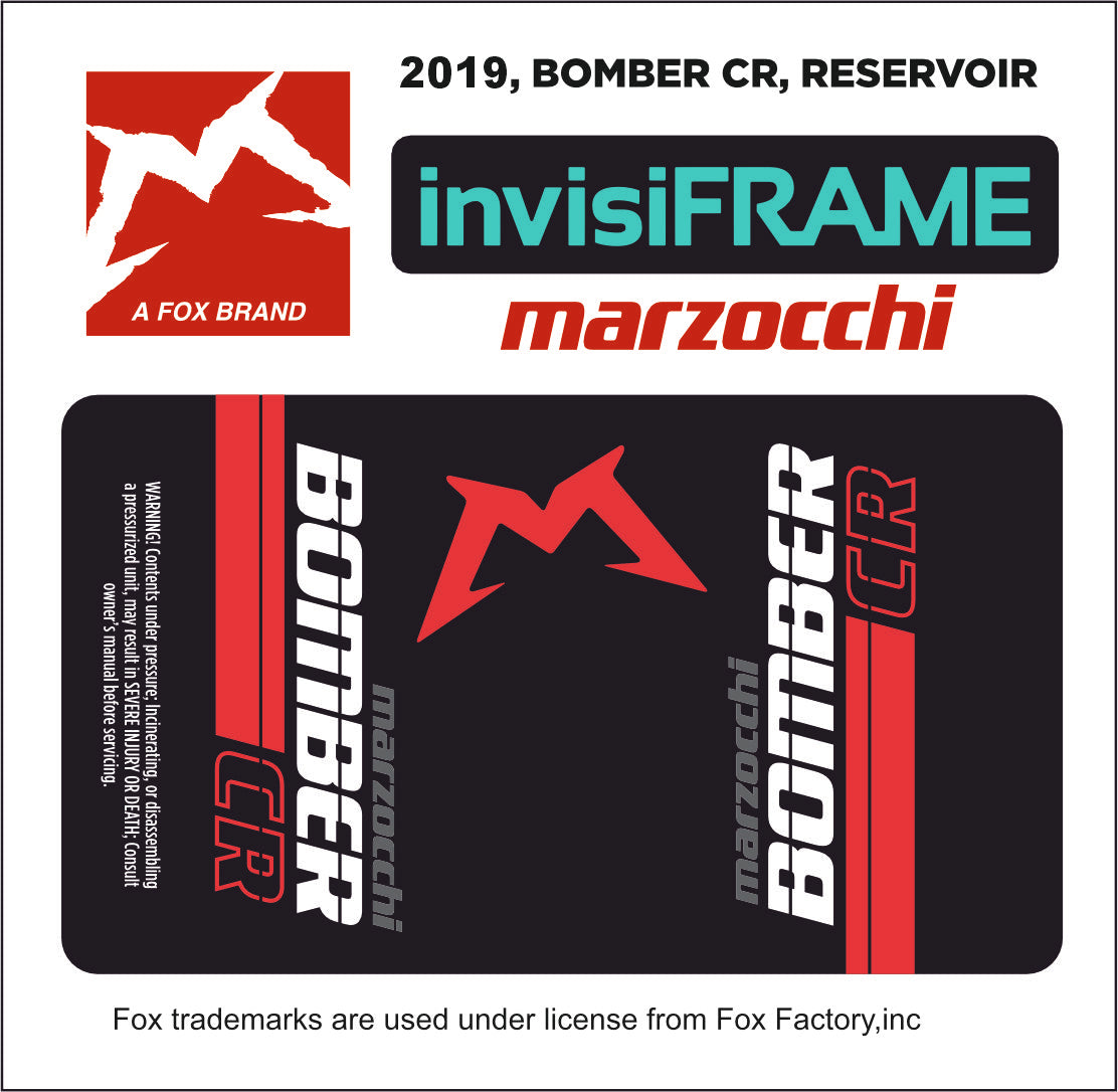 Marzocchi Bomber CR 2019 Decals