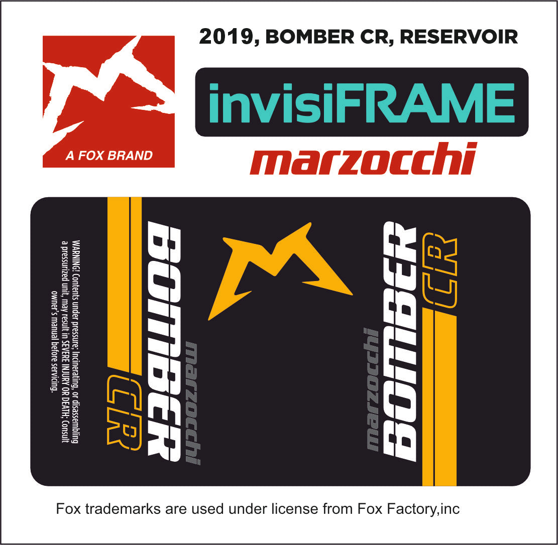 Marzocchi Bomber CR 2019 Decals