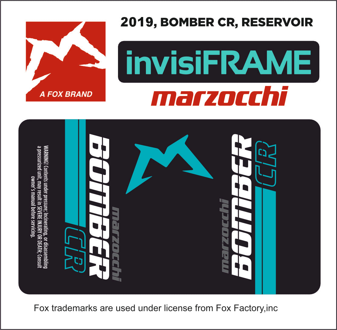 Marzocchi Bomber CR 2019 Decals