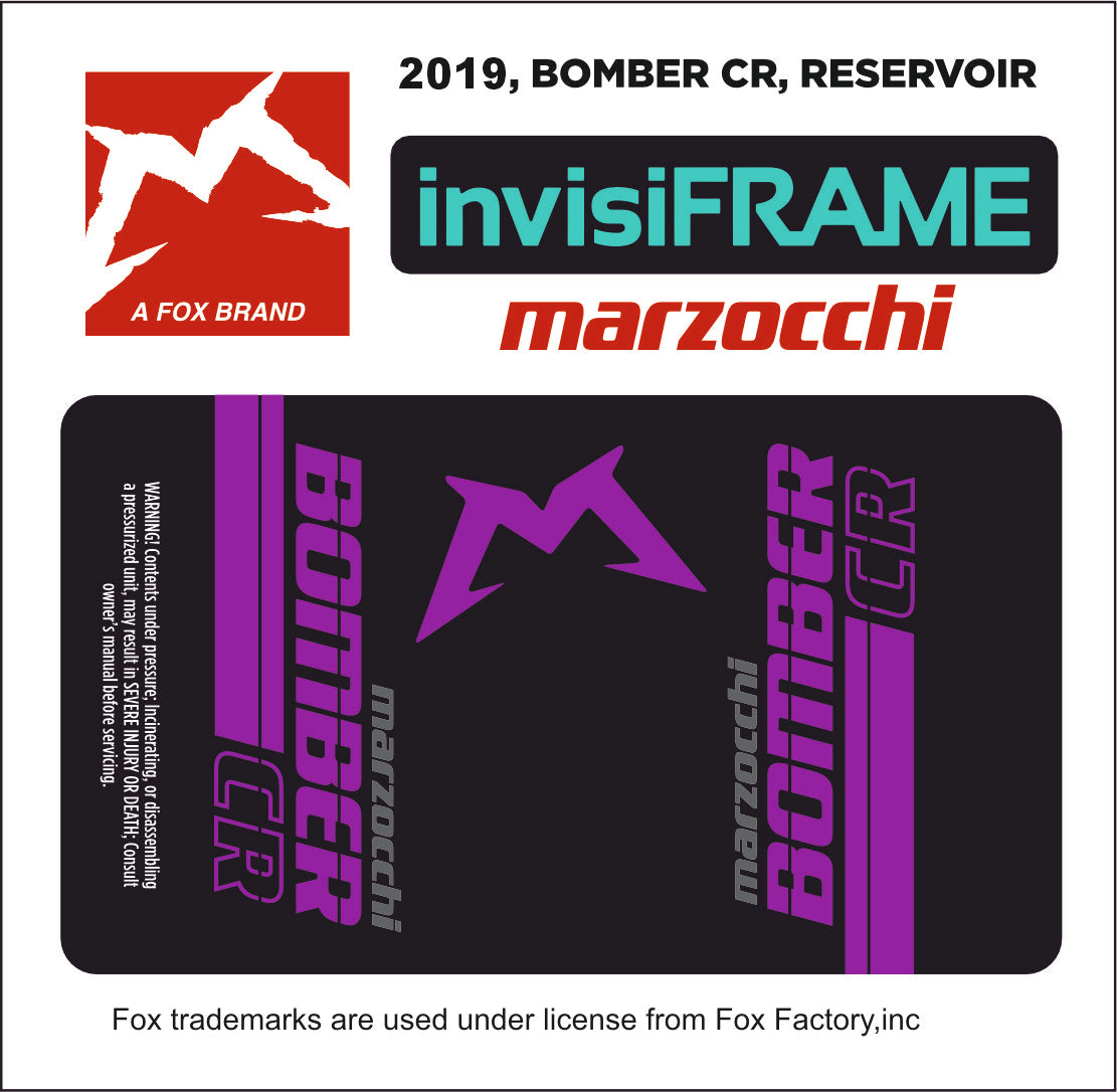 Marzocchi Bomber CR 2019 Decals