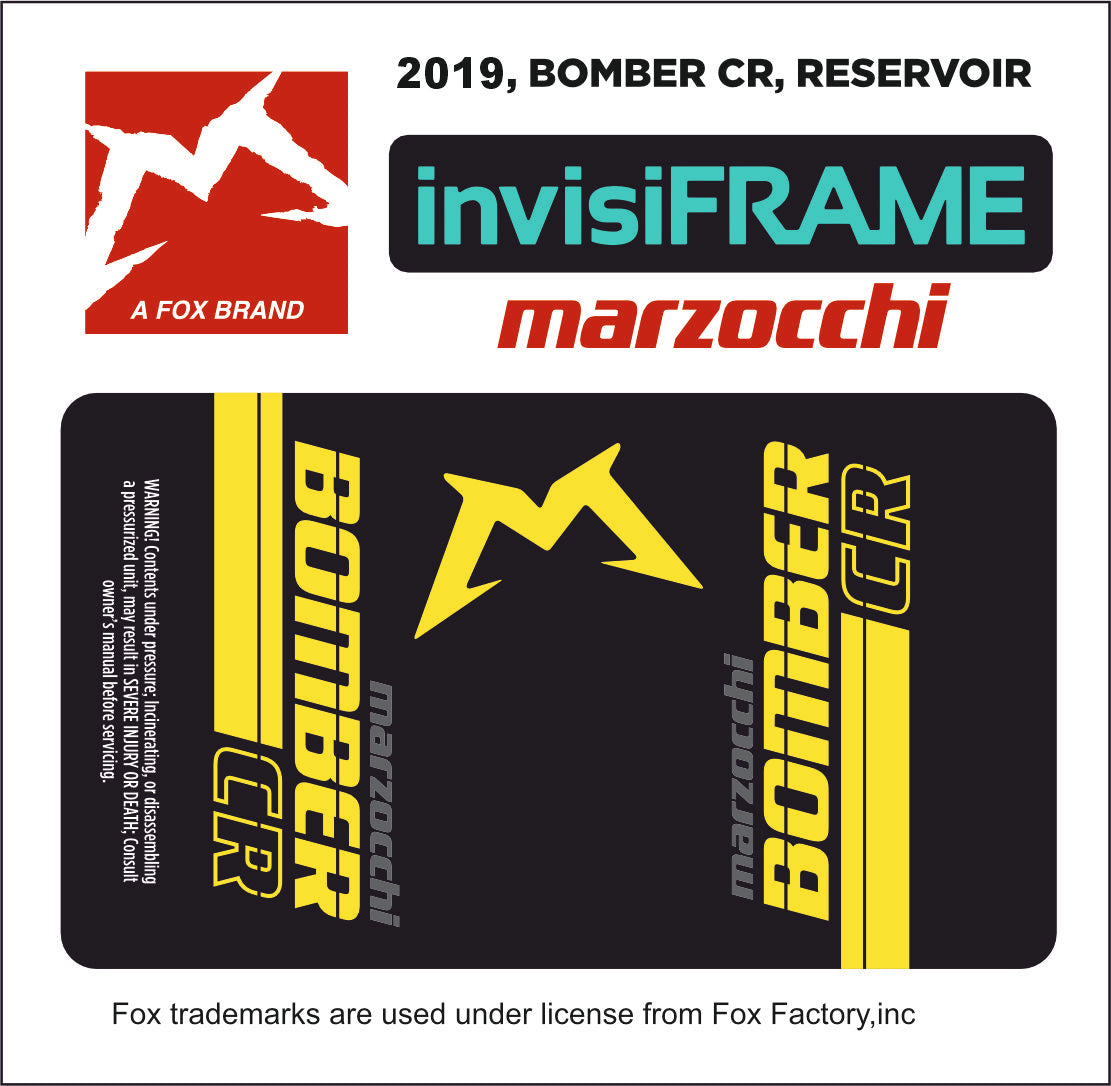 Marzocchi Bomber CR 2019 Decals