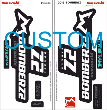 Marzocchi Bomber Z2 2019 Decals