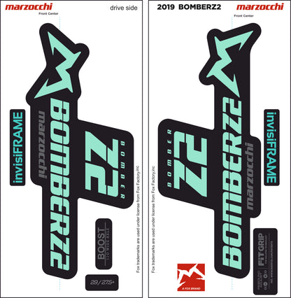 Marzocchi Bomber Z2 2019 Decals