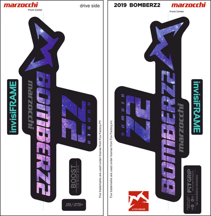 Marzocchi Bomber Z2 2019 Decals