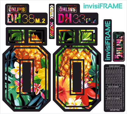 Ohlins DH38 M.2 Fork Decals 2025