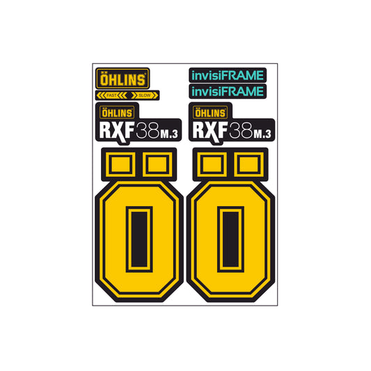 Ohlins RXF 38 M.3 Fork Decals 2025