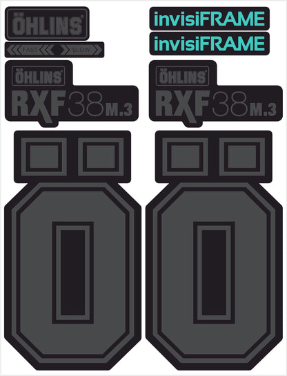 Ohlins RXF 38 M.3 Fork Decals 2025