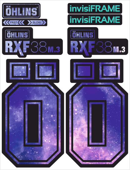 Ohlins RXF 38 M.3 Fork Decals 2025
