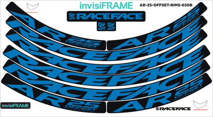 Raceface AR 25 Offset 27.5 Decals