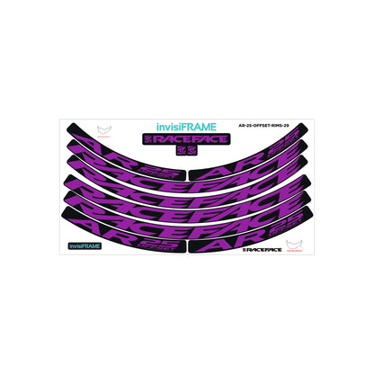 Raceface AR 25 Offset 29er Decals