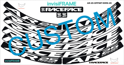 Raceface AR 25 Offset 29er Decals