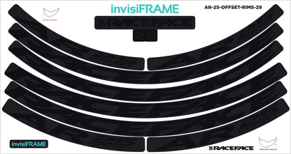 Raceface AR 25 Offset 29er Decals