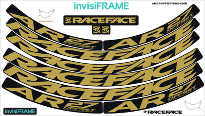 Raceface AR 27 Offset 27.5 Decals