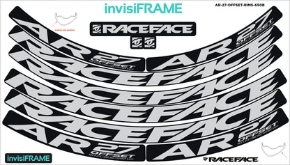 Raceface AR 27 Offset 27.5 Decals