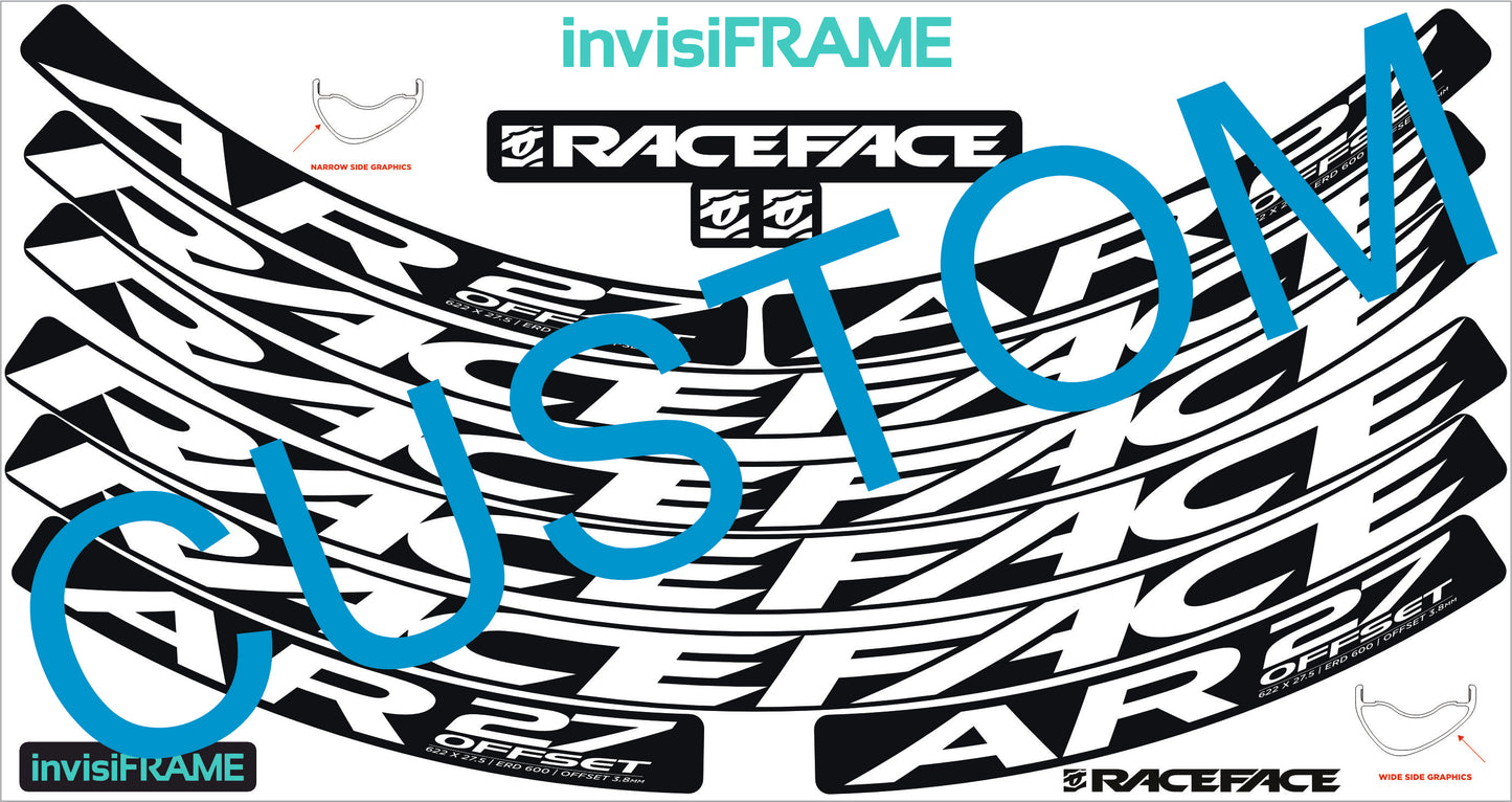 Raceface AR 27 Offset 29er Decals