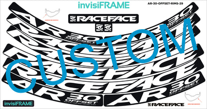 Raceface AR 30 Offset 29er Decals