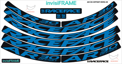 Raceface AR 30 Offset 29er Decals
