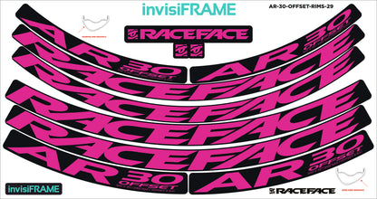 Raceface AR 30 Offset 29er Decals